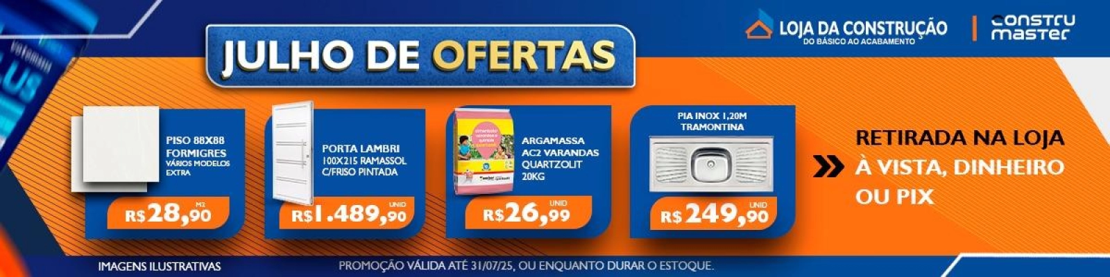 julho de ofertas