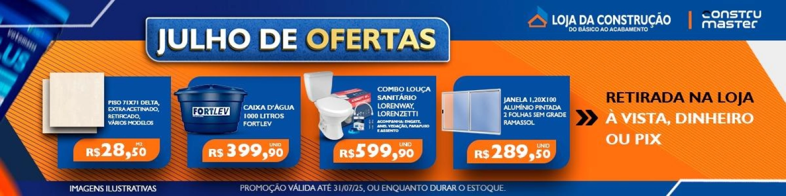 julho de ofertas