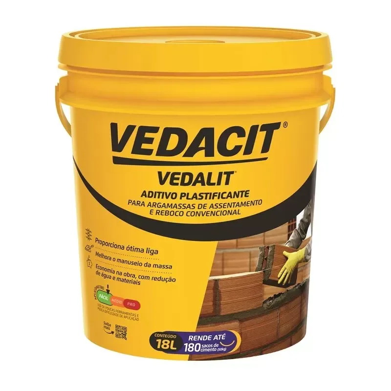 Aditivo plastificante Vedalit 18l