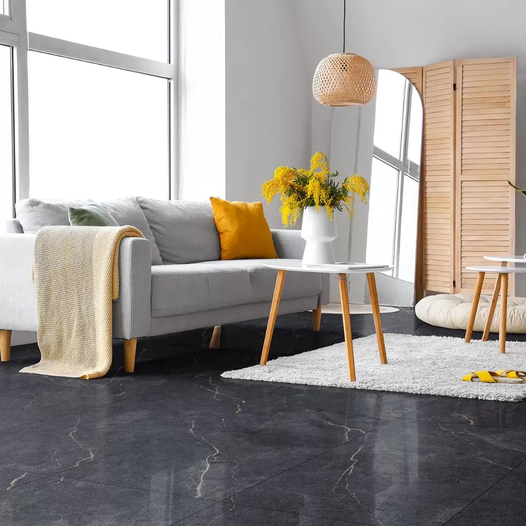 Porcelanato Vene Doro acetinado retificado 63x120cm Delta